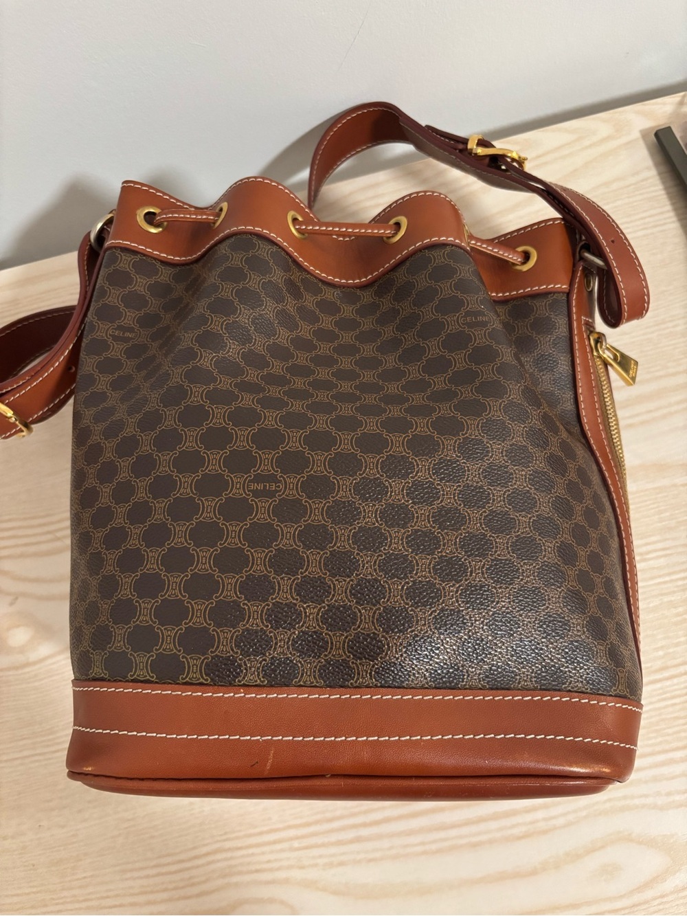 Céline Macadam bucket bag vintage - Picture 11 of 11